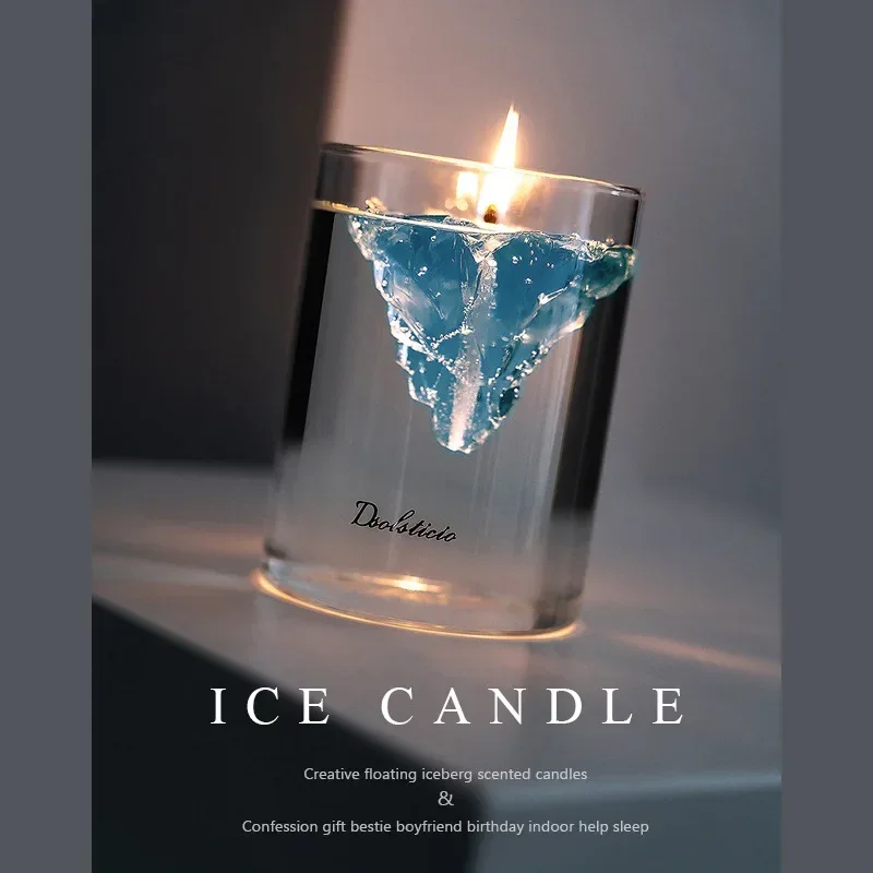 Home Fragrance Gel - Candele galleggianti per iceberg, candele fatte