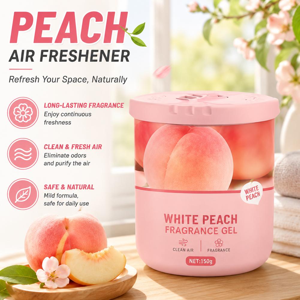 Home Fragrance Gel - Deodorante per Ambienti, Profumatore per Bagno