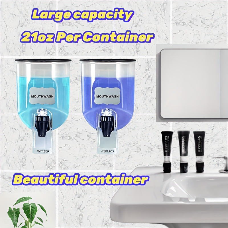 Dispenser per collutorio da 2  - Home Fragrance Bottle recensione e prezzo